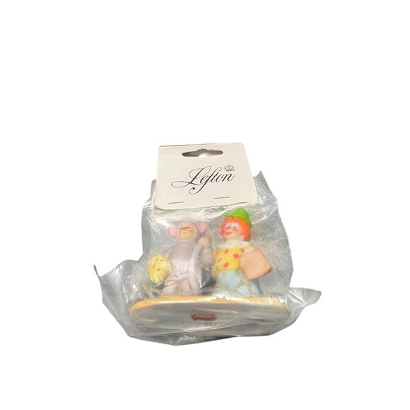 New Lefton Clown & Mouse Cermic Figurine - Picture 7 of 10